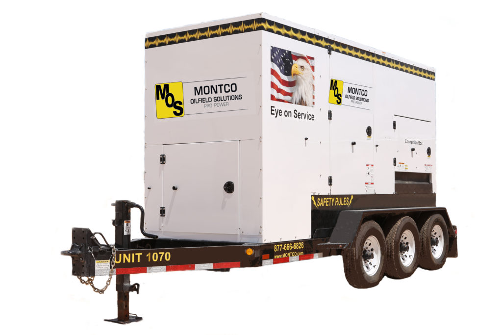 Montco Oilfield Solutions 300kW generator